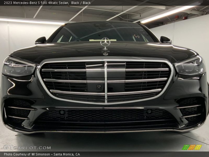 Black / Black 2023 Mercedes-Benz S 500 4Matic Sedan