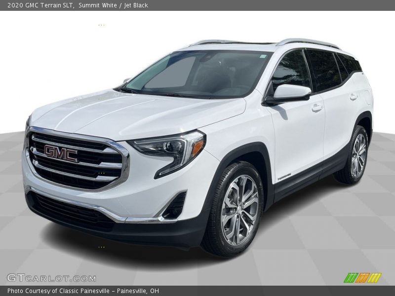 Summit White / Jet Black 2020 GMC Terrain SLT