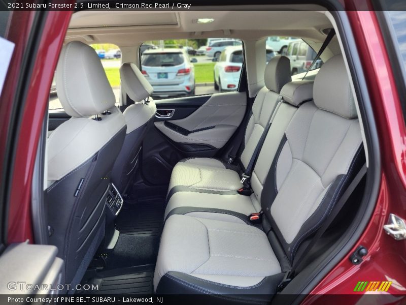Rear Seat of 2021 Forester 2.5i Limited