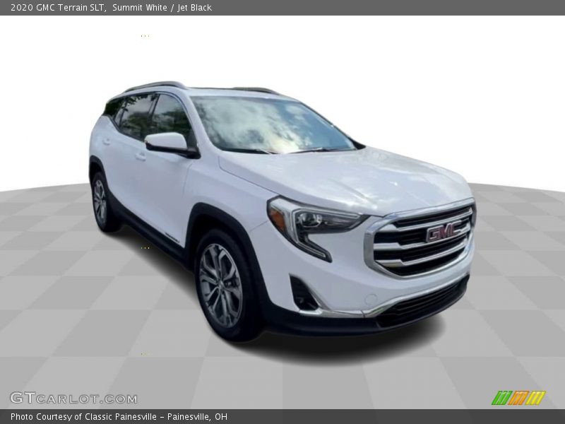 Summit White / Jet Black 2020 GMC Terrain SLT