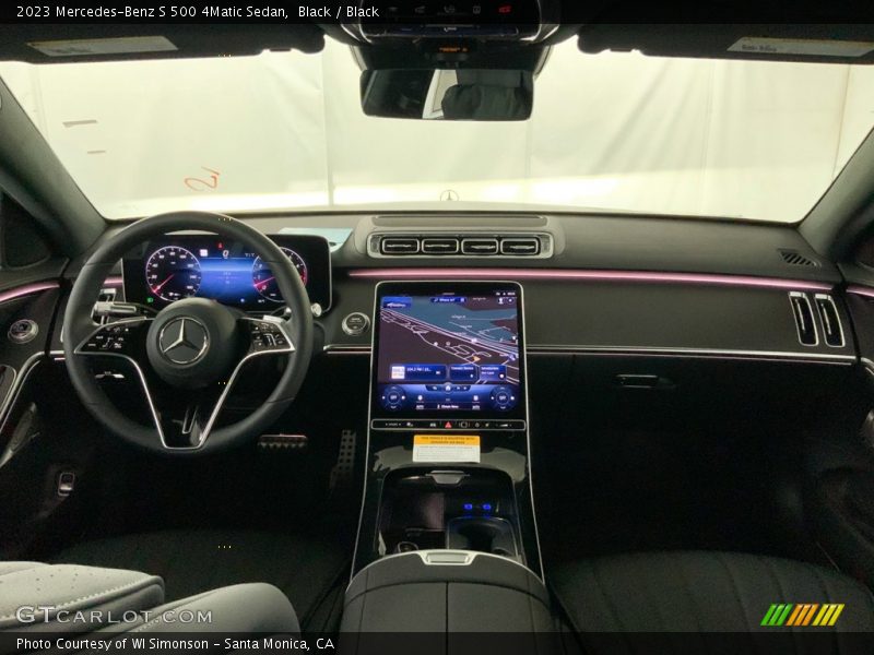 Black / Black 2023 Mercedes-Benz S 500 4Matic Sedan