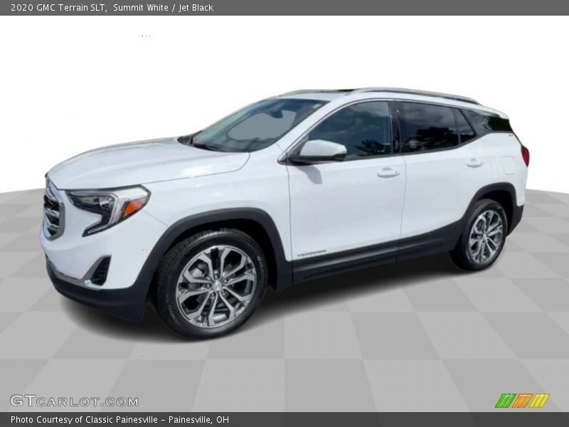 Summit White / Jet Black 2020 GMC Terrain SLT
