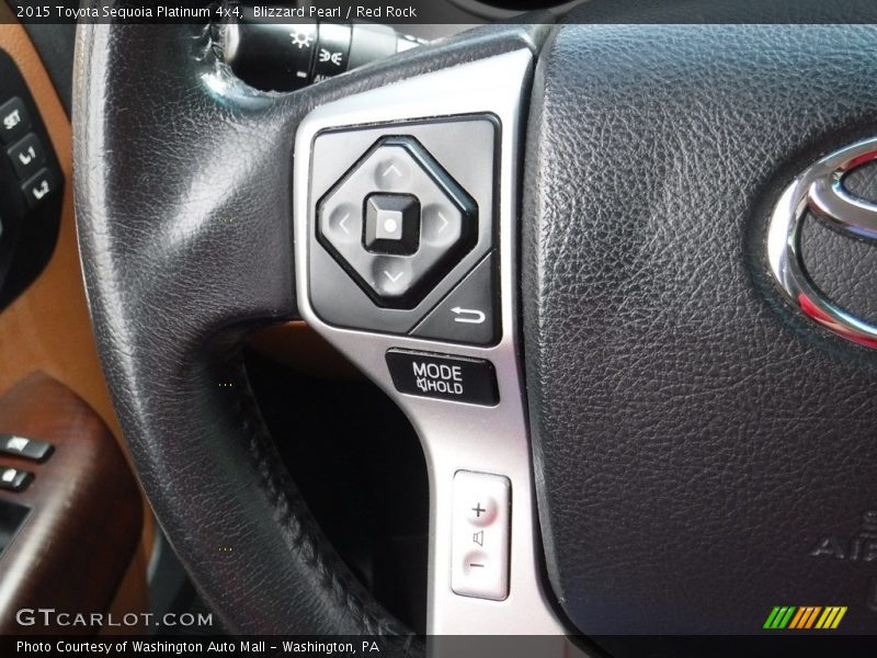  2015 Sequoia Platinum 4x4 Steering Wheel