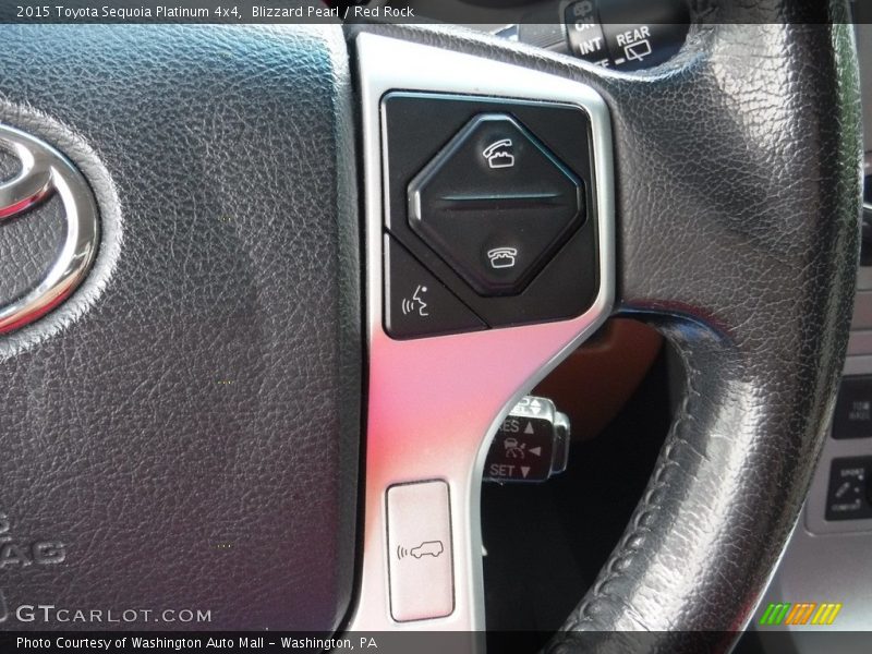  2015 Sequoia Platinum 4x4 Steering Wheel