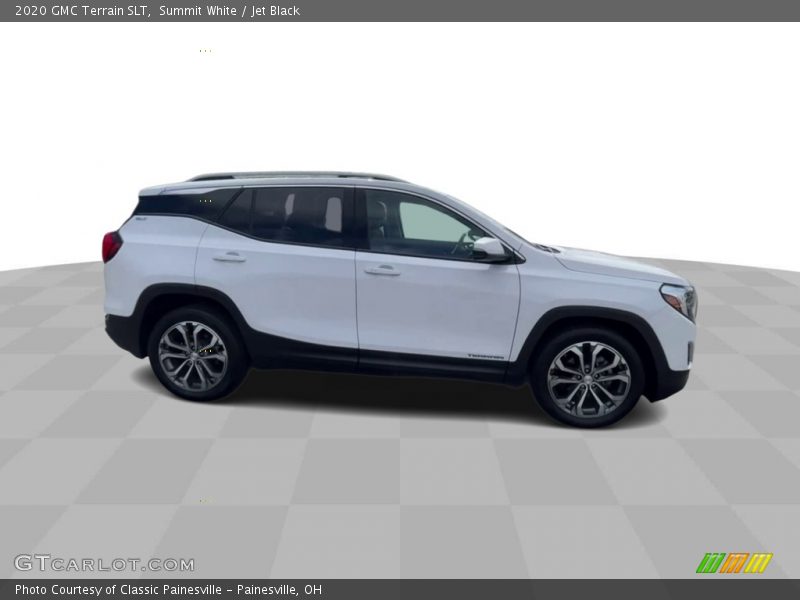 Summit White / Jet Black 2020 GMC Terrain SLT