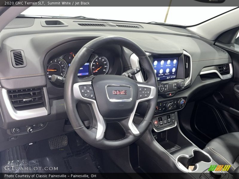 Summit White / Jet Black 2020 GMC Terrain SLT