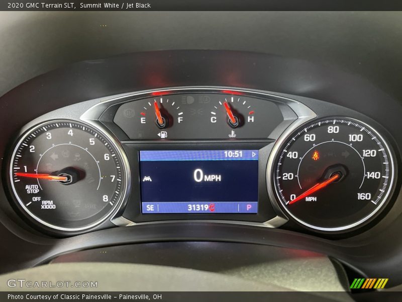 Summit White / Jet Black 2020 GMC Terrain SLT