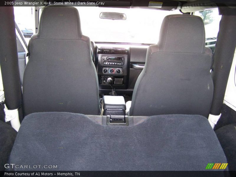Stone White / Dark Slate Gray 2005 Jeep Wrangler X 4x4