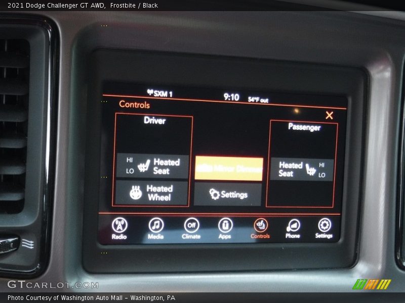 Frostbite / Black 2021 Dodge Challenger GT AWD