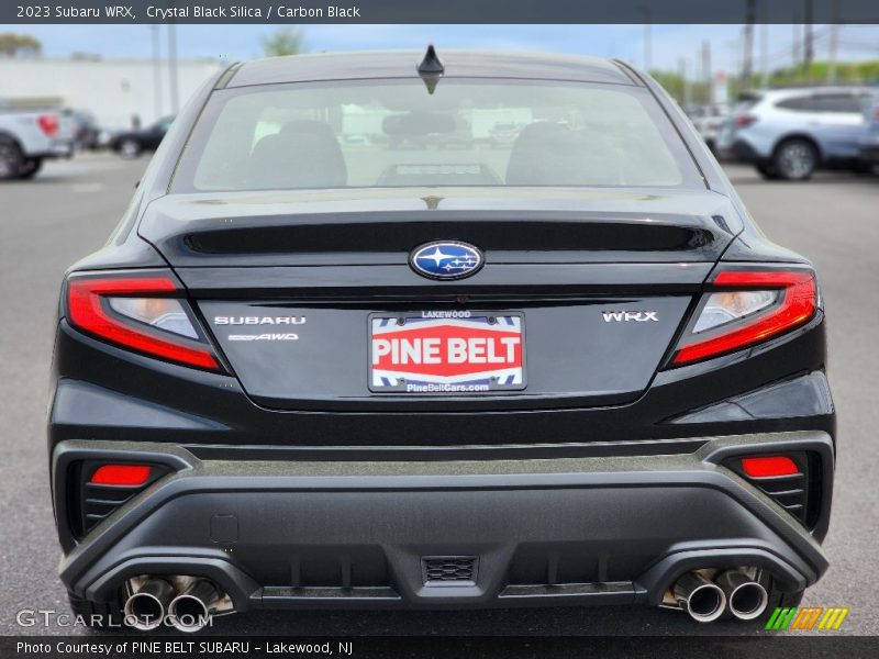 Crystal Black Silica / Carbon Black 2023 Subaru WRX