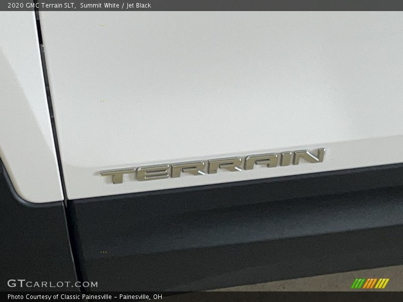 Summit White / Jet Black 2020 GMC Terrain SLT