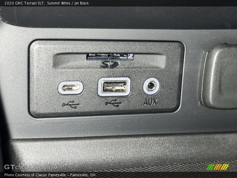 Summit White / Jet Black 2020 GMC Terrain SLT