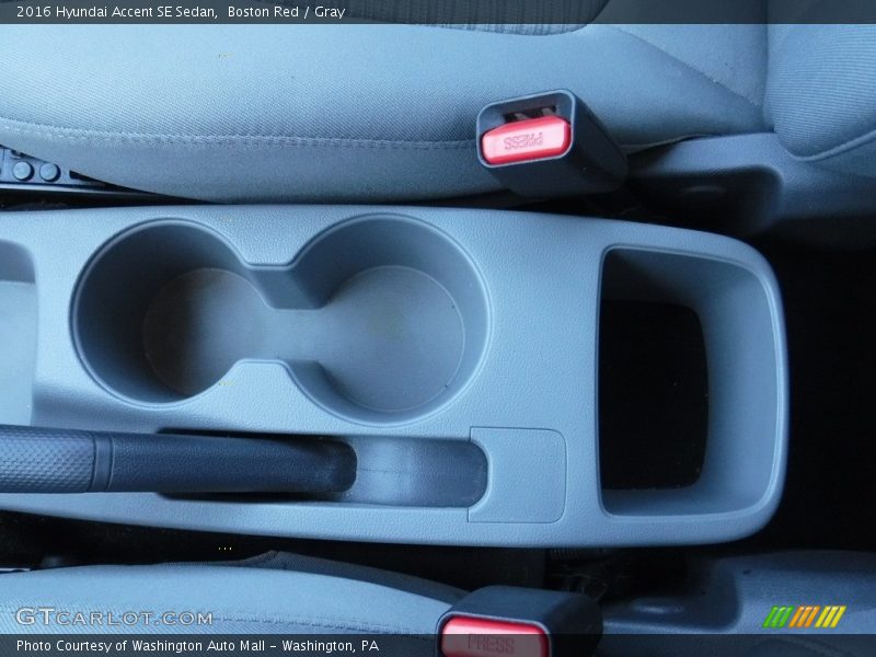 Boston Red / Gray 2016 Hyundai Accent SE Sedan