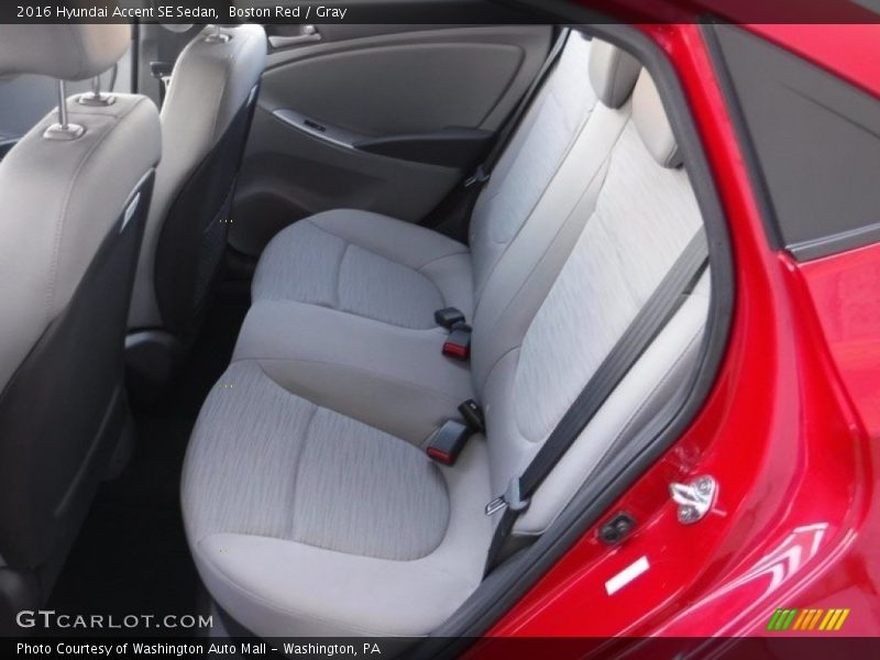 Boston Red / Gray 2016 Hyundai Accent SE Sedan
