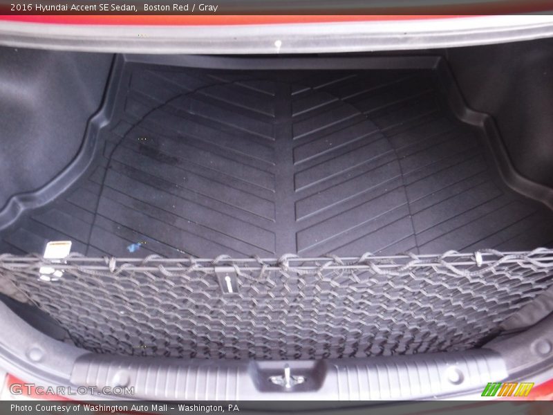Boston Red / Gray 2016 Hyundai Accent SE Sedan