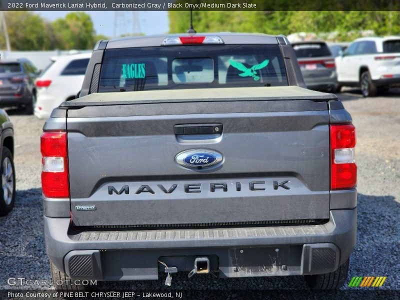 Carbonized Gray / Black Onyx/Medium Dark Slate 2022 Ford Maverick Lariat Hybrid