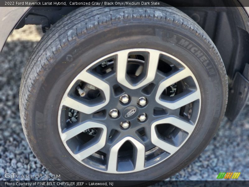 Carbonized Gray / Black Onyx/Medium Dark Slate 2022 Ford Maverick Lariat Hybrid
