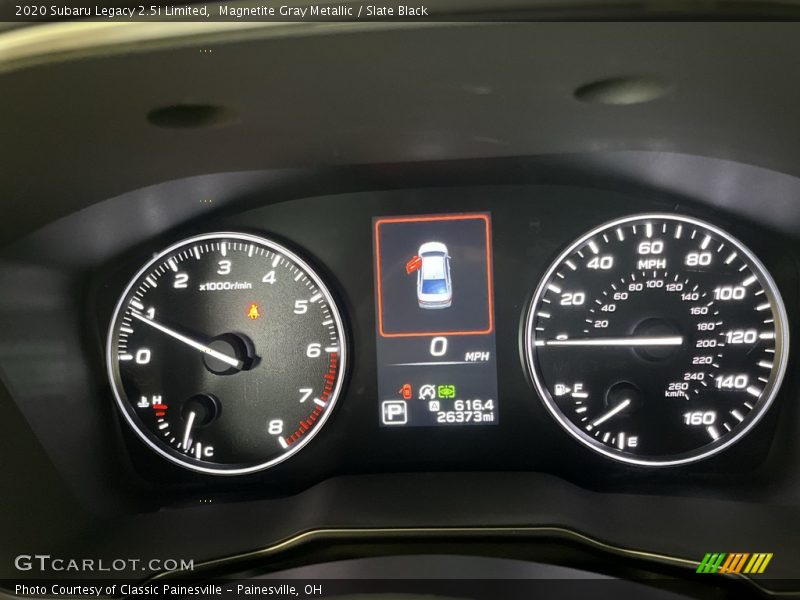 Magnetite Gray Metallic / Slate Black 2020 Subaru Legacy 2.5i Limited