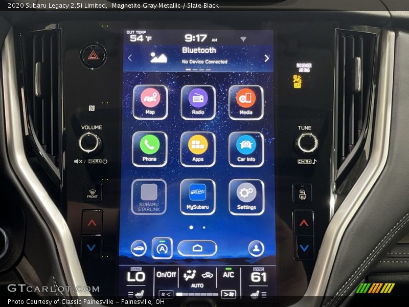 Magnetite Gray Metallic / Slate Black 2020 Subaru Legacy 2.5i Limited
