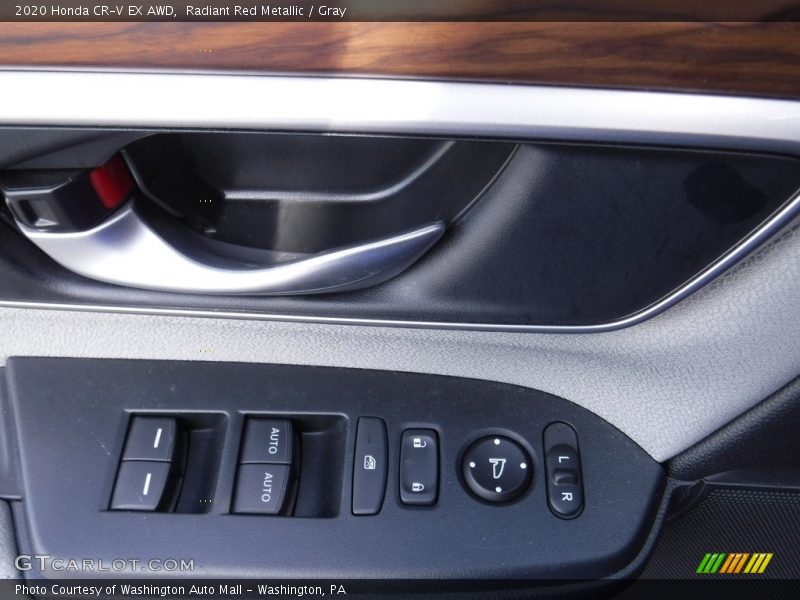 Radiant Red Metallic / Gray 2020 Honda CR-V EX AWD