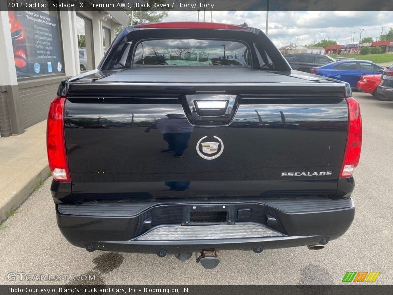 Black Raven / Ebony/Ebony 2012 Cadillac Escalade EXT Premium AWD