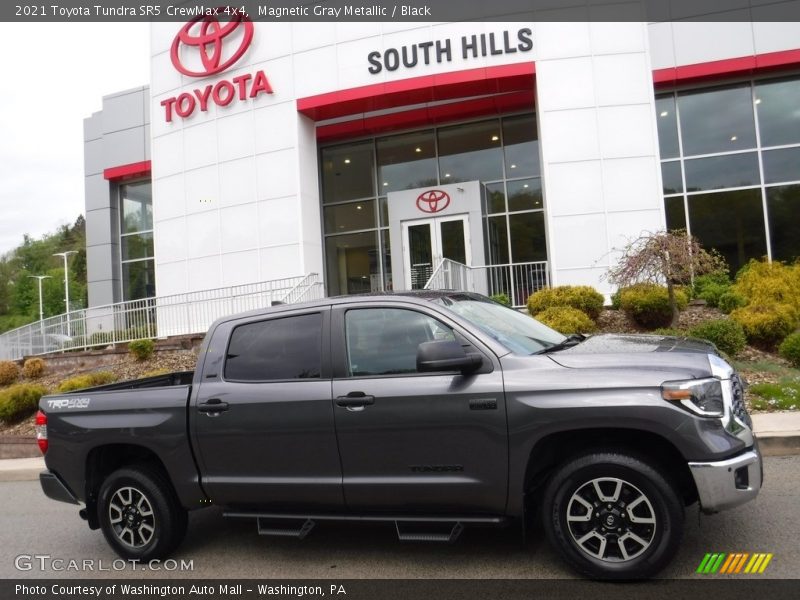 Magnetic Gray Metallic / Black 2021 Toyota Tundra SR5 CrewMax 4x4