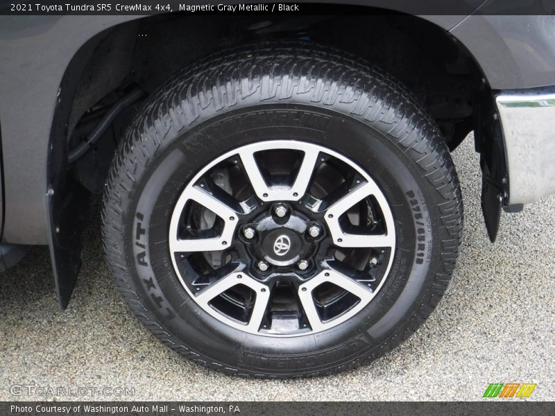 Magnetic Gray Metallic / Black 2021 Toyota Tundra SR5 CrewMax 4x4