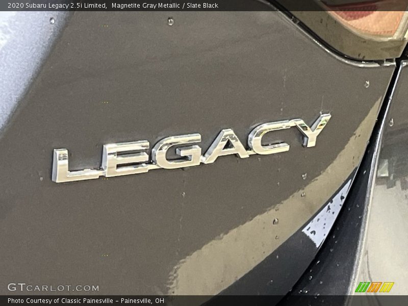 Magnetite Gray Metallic / Slate Black 2020 Subaru Legacy 2.5i Limited