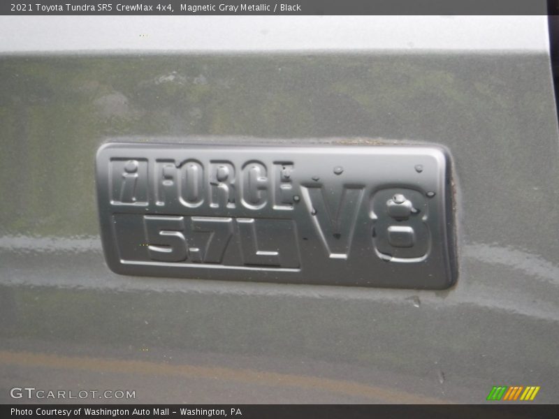 Magnetic Gray Metallic / Black 2021 Toyota Tundra SR5 CrewMax 4x4