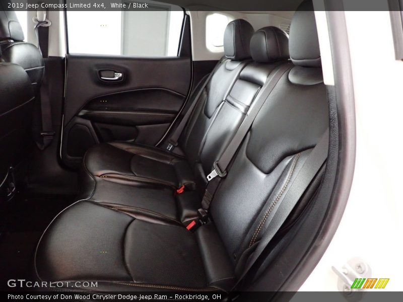 White / Black 2019 Jeep Compass Limited 4x4