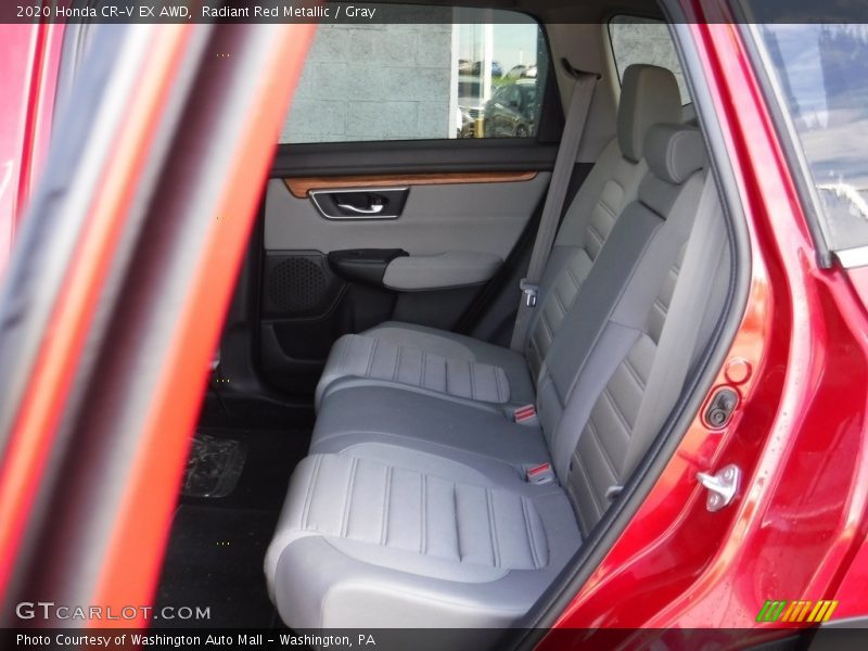 Radiant Red Metallic / Gray 2020 Honda CR-V EX AWD