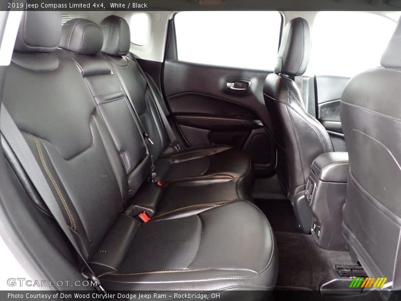 White / Black 2019 Jeep Compass Limited 4x4