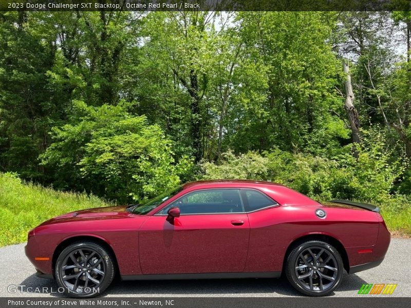  2023 Challenger SXT Blacktop Octane Red Pearl