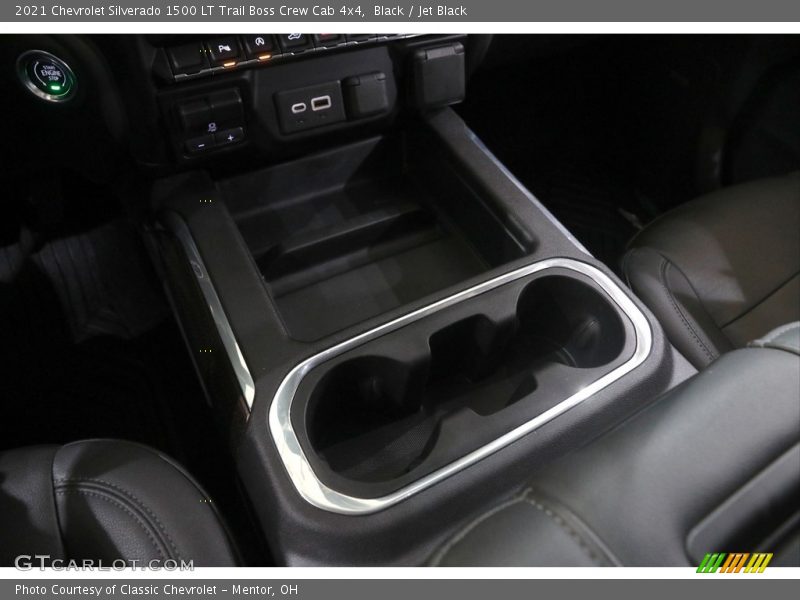 Black / Jet Black 2021 Chevrolet Silverado 1500 LT Trail Boss Crew Cab 4x4