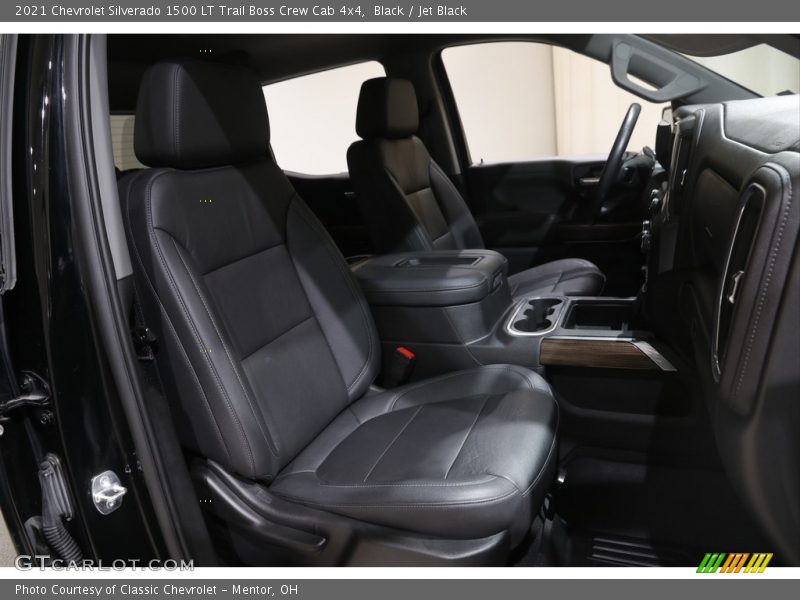 Black / Jet Black 2021 Chevrolet Silverado 1500 LT Trail Boss Crew Cab 4x4