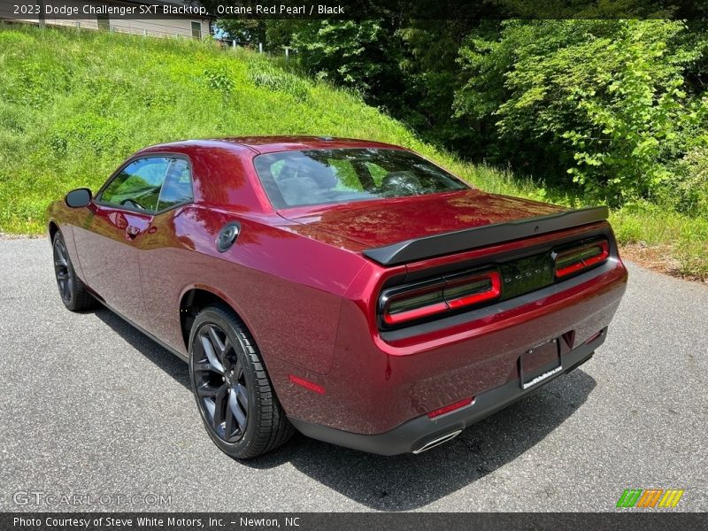  2023 Challenger SXT Blacktop Octane Red Pearl