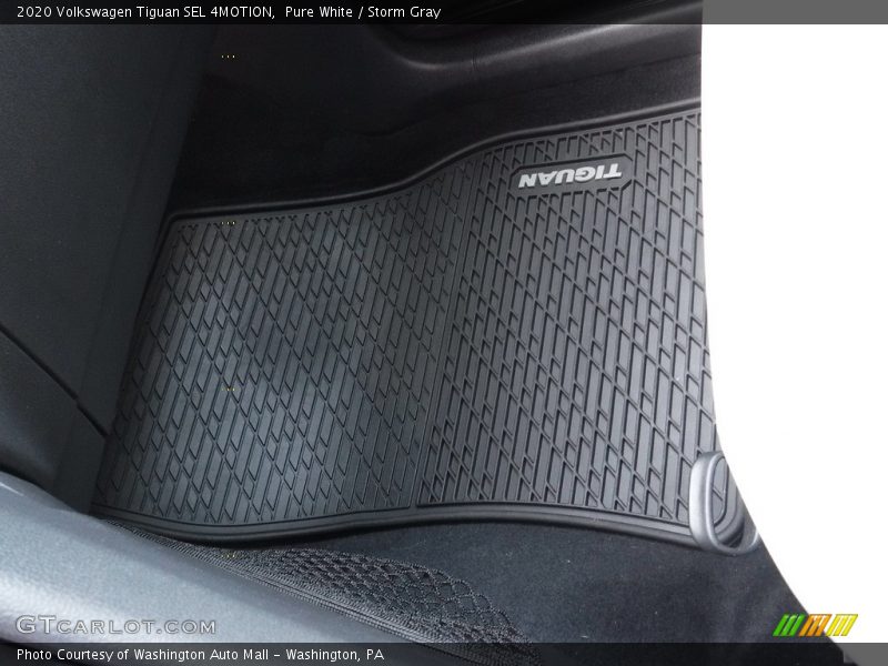 Pure White / Storm Gray 2020 Volkswagen Tiguan SEL 4MOTION