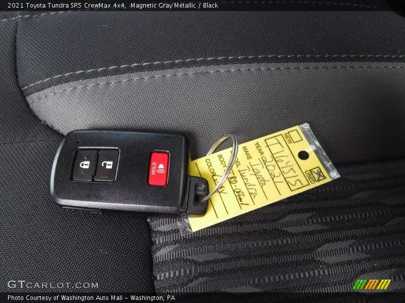Magnetic Gray Metallic / Black 2021 Toyota Tundra SR5 CrewMax 4x4