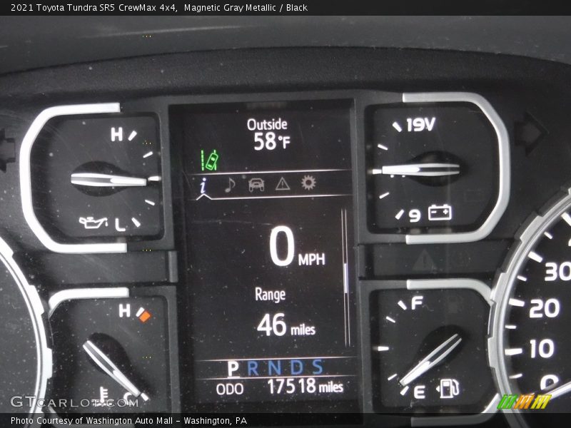 Magnetic Gray Metallic / Black 2021 Toyota Tundra SR5 CrewMax 4x4