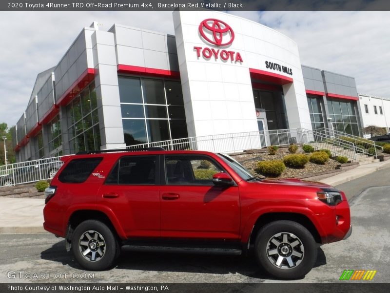 Barcelona Red Metallic / Black 2020 Toyota 4Runner TRD Off-Road Premium 4x4