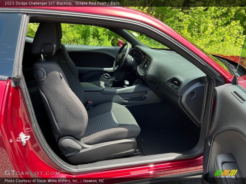 Octane Red Pearl / Black 2023 Dodge Challenger SXT Blacktop