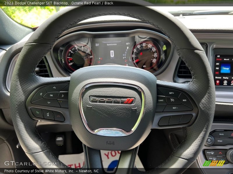 2023 Challenger SXT Blacktop Steering Wheel