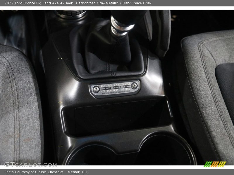 Carbonized Gray Metallic / Dark Space Gray 2022 Ford Bronco Big Bend 4x4 4-Door