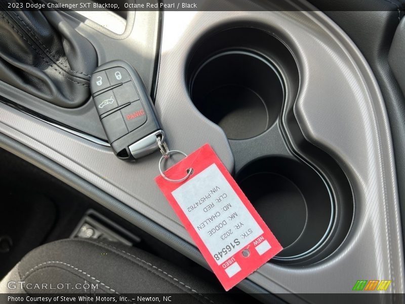 Octane Red Pearl / Black 2023 Dodge Challenger SXT Blacktop