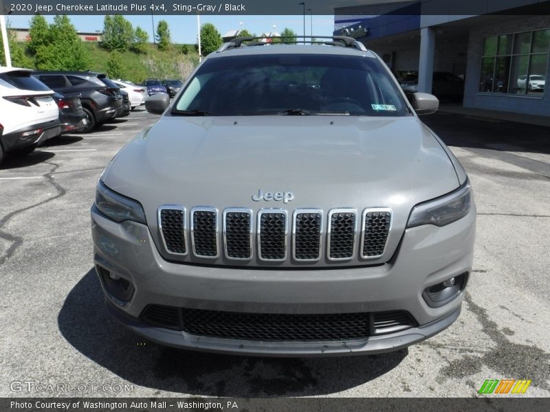 Sting-Gray / Black 2020 Jeep Cherokee Latitude Plus 4x4
