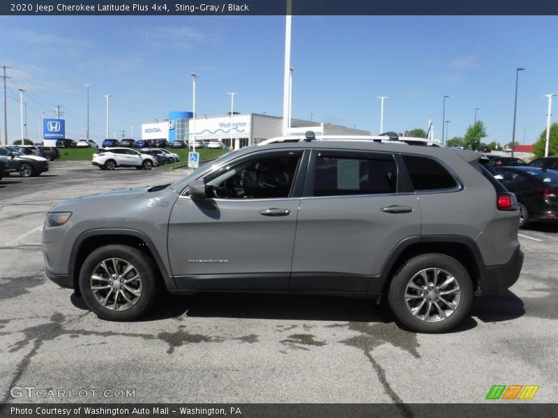 Sting-Gray / Black 2020 Jeep Cherokee Latitude Plus 4x4