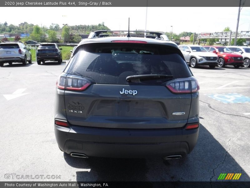 Sting-Gray / Black 2020 Jeep Cherokee Latitude Plus 4x4