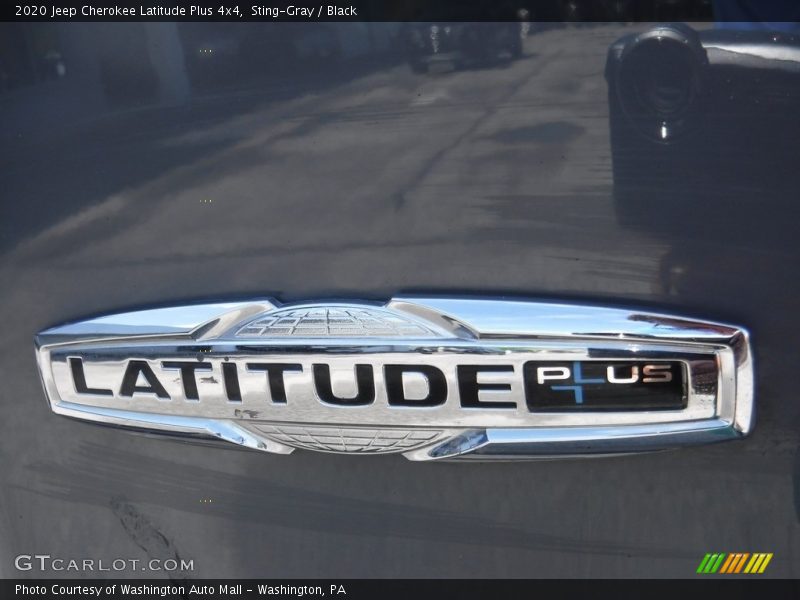 Sting-Gray / Black 2020 Jeep Cherokee Latitude Plus 4x4