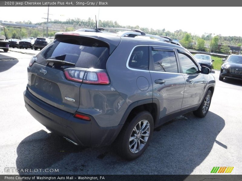 Sting-Gray / Black 2020 Jeep Cherokee Latitude Plus 4x4