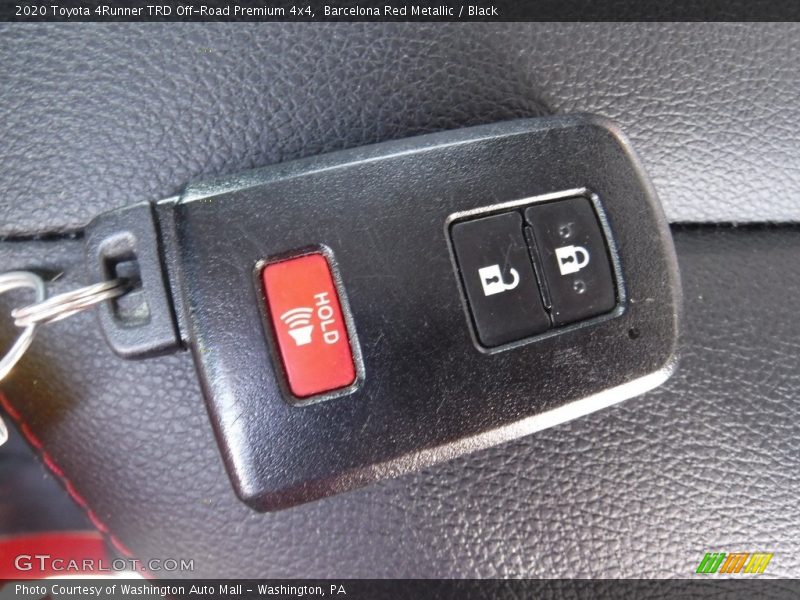 Barcelona Red Metallic / Black 2020 Toyota 4Runner TRD Off-Road Premium 4x4
